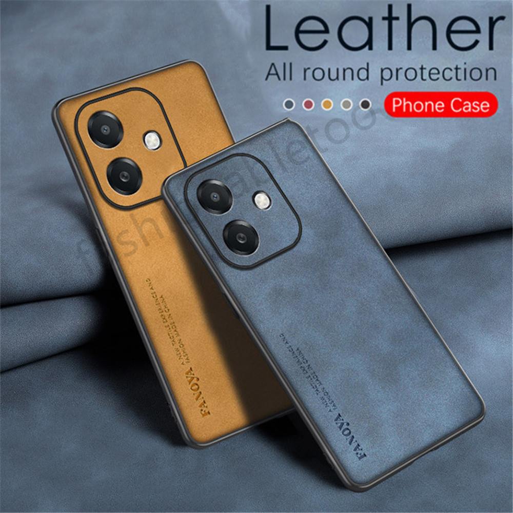 หนังmatte Textureเคสโทรศัพท์สําหรับOppo A3X 3X A3 X A3 pro A3pro A5 pro A5pro OppoA3X OppoA3pro Oppo