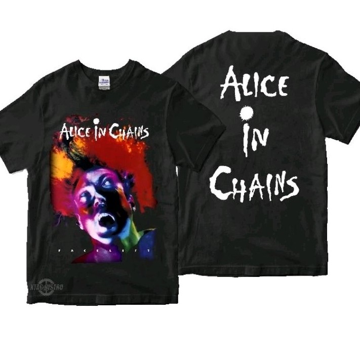 เสื้อยืดวง Alice IN CHAINS Facelift เสื้อยืดวง Trash Rock Metal Pearl Jam เสื้อยืดวง Nirvana