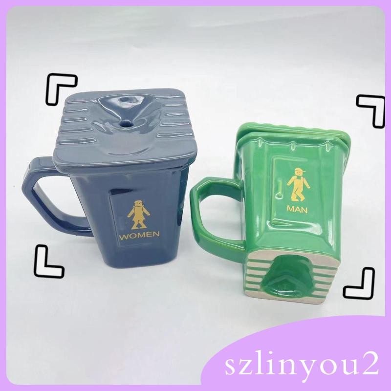 [ซลินยู2] แก้วกาแฟตลกของขวัญหากินจับสบายสําหรับเด็กผู้ใหญ่บุคลิกภาพสําหรับ