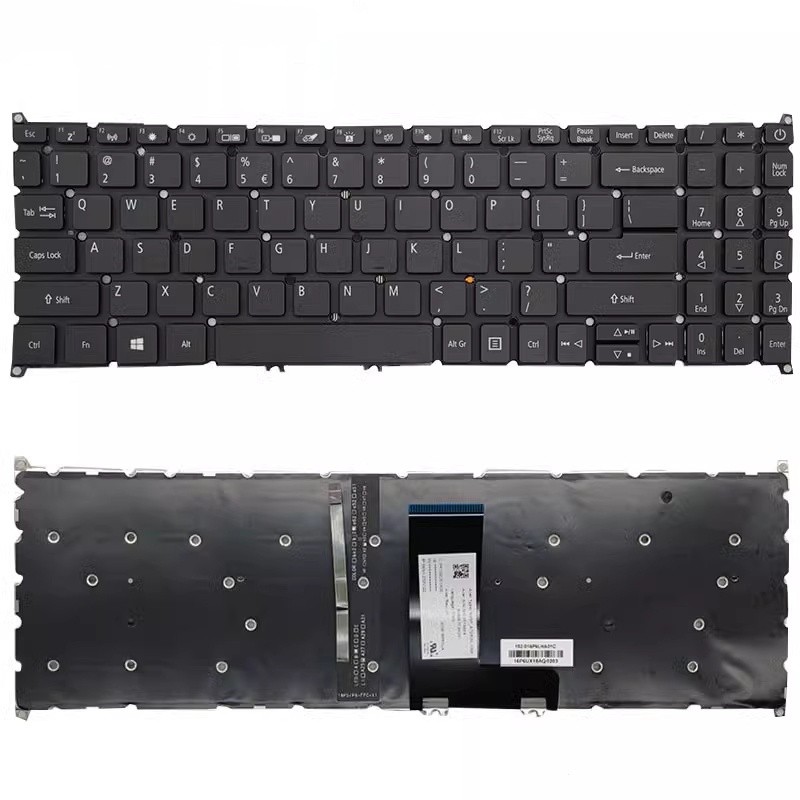 แป้นพิมพ์แล็ปท็อปสําหรับ Acer SF315-51 SF315-41 A315-34 A315-35 A315-42 SF315-41G SF315-51G SF315-52