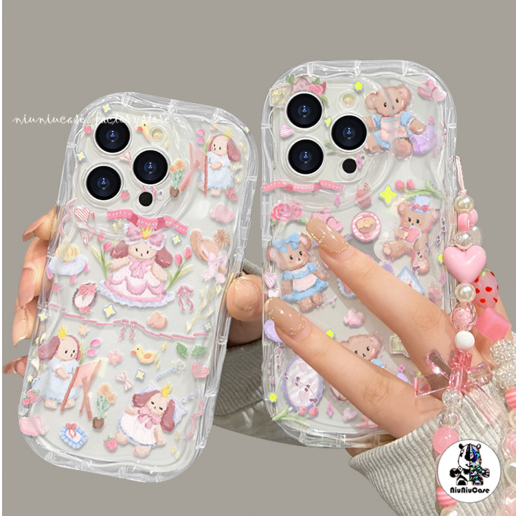 ส่งจากไทย เคสไอโฟนสวยๆ สําหรับ iPhone 7 8 11 12 13 14 15 Pro Max X XR XS Max 14 15 Plus เคส น่ารักเคสโทรศัพท์มือถือ