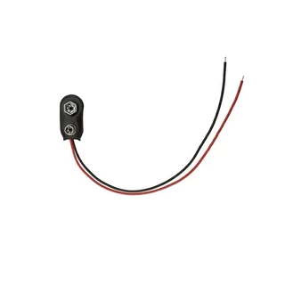 2ชิ้น ขั้วถ่าน 9v PP3 MN1604 9V แบตเตอรี่คลิปหัวเข็มขัดขั้วต่อ I เชื่อมต่อสายเคเบิล 9V ขั้วแบตเตอรี่ ตัวเชื่อมต่อสายไฟ