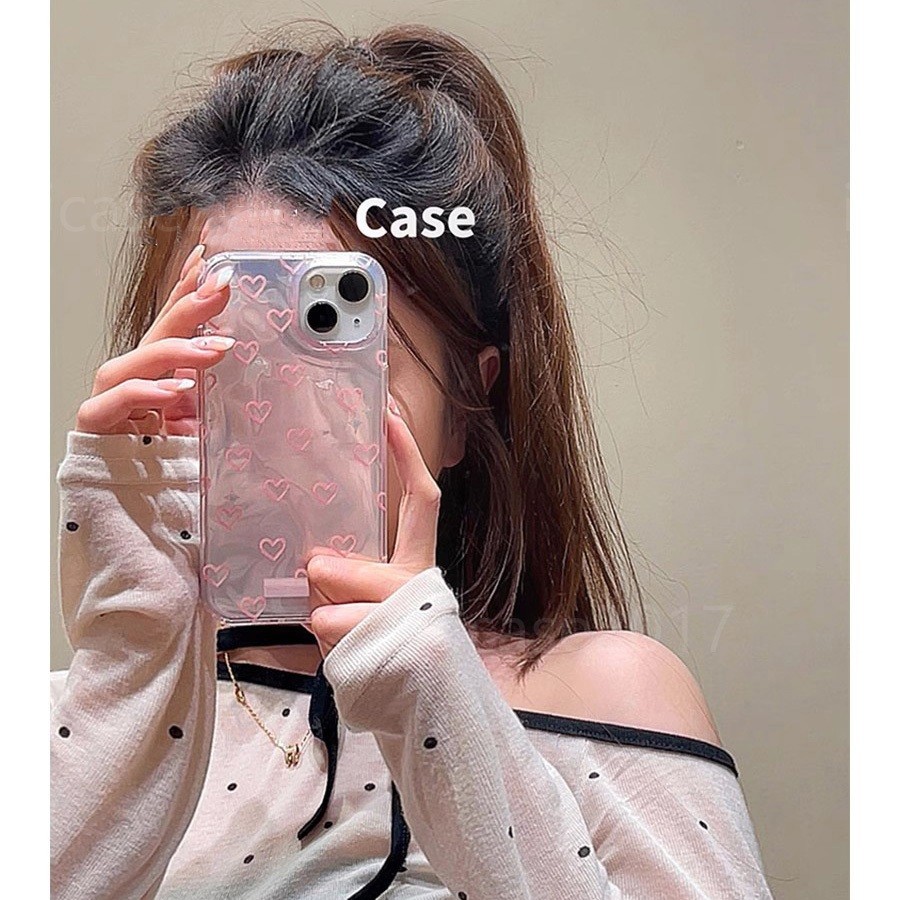 Simple Love เคสโทรศัพท์ Samsung S26 S25 S24 Ultra S23 S22 S22+S24+S23+S21 FE กันกระแทกป้องกัน ราคา ถูกที่สุด ดีลบีเคเค แกลเลอรีภาพที่ 2
