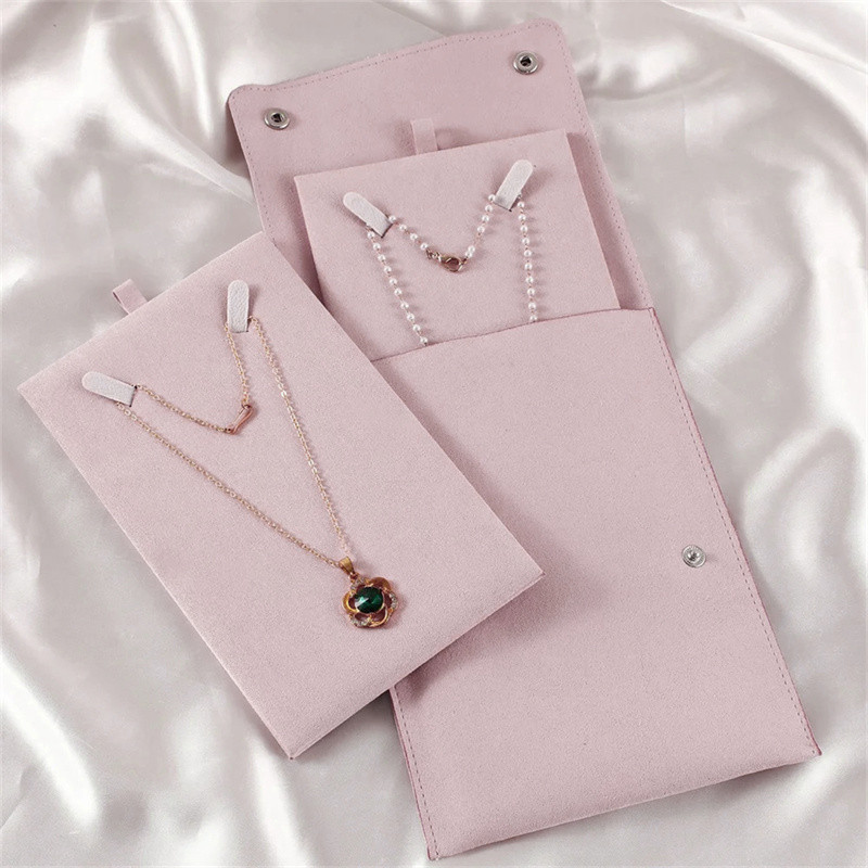 เครื่องประดับเครื่องประดับกระเป๋าสแน็ปถุงเก็บสร้อยคอ [HN]