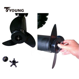 (ไฟฟ้า 3 ใบ สําหรับเรือคายัค เรือแคนู