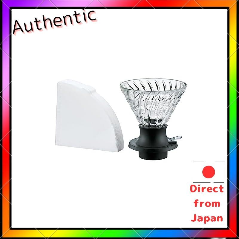 HARIO Glass Immersion Dripper Switch 360 Black 360ml量 Made in Japan Gift