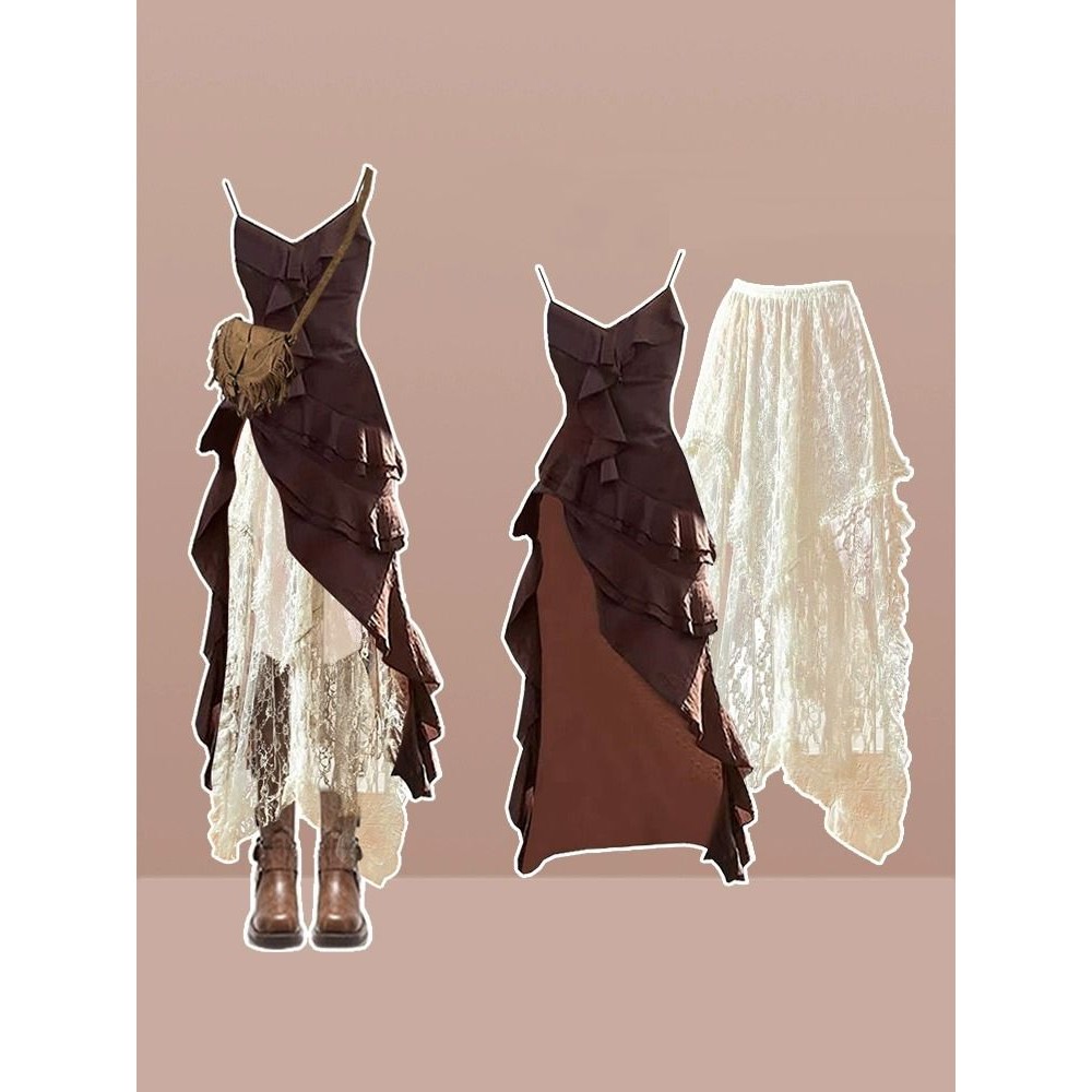 ชุดเดรสยาวสไตล์โบฮีเมียนสำหรับวันหยุดฤดูร้อนปี 2024