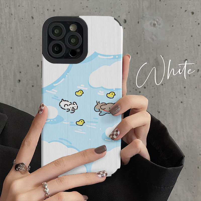 เคสมือถือสำหรับเด็กว่ายน้ำไอโฟน14 iphone13promax 12/11หุ้มทั้งเครื่องซิลิโคน6s /xr/7plus