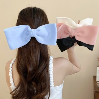 DREJEW เดรช อิน สไตล์หวานสีทึบโบว์ ใบเรียกเก็บเงินเป็ด คลิปส…