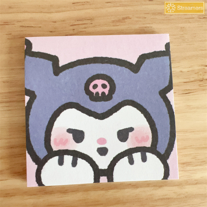 {Streamers} 50 ชิ้น/หนังสือ Sanrio Series น่ารัก Ins สไตล์การ์ตูน Avatar Sticky Notes Melody Note กระดาษตกแต่งเครื่องเขียนนักเรียนอุปกรณ์ใหม่