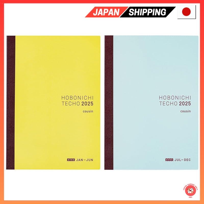 Hobonichi Techo 2025 Planner Original (A6) [A6/หน้าละ 1 วัน/1 เดือน/เริ่มวันที่]