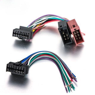 Iso มาตรฐานสายไฟสําหรับ Sony CDX MEX DSX WX รถ CD วิทยุสเตอร…