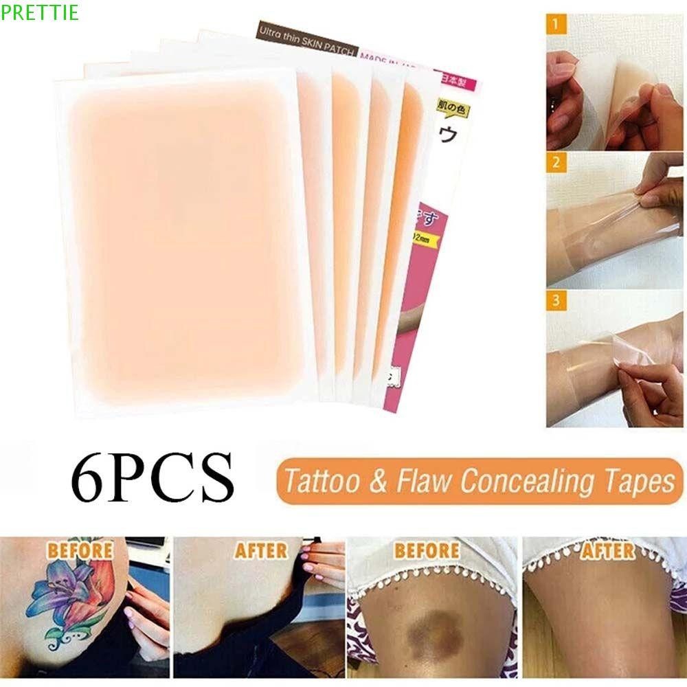 Prettie Tattoo Cover Up Sticker Waterproof Birthmark Black Spot Full Cover Flaw Hide Tapes