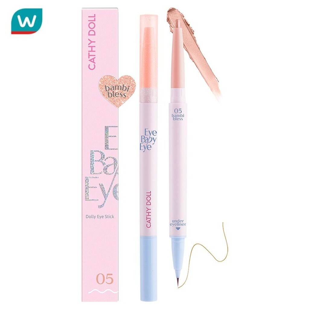 Cathy Doll เคที่ดอลล์ อายเบบี้อาย ดอลลี่ อาย สติ๊ก 0.2ก. + 0.3มล. 05 แบมบี้ เบลส