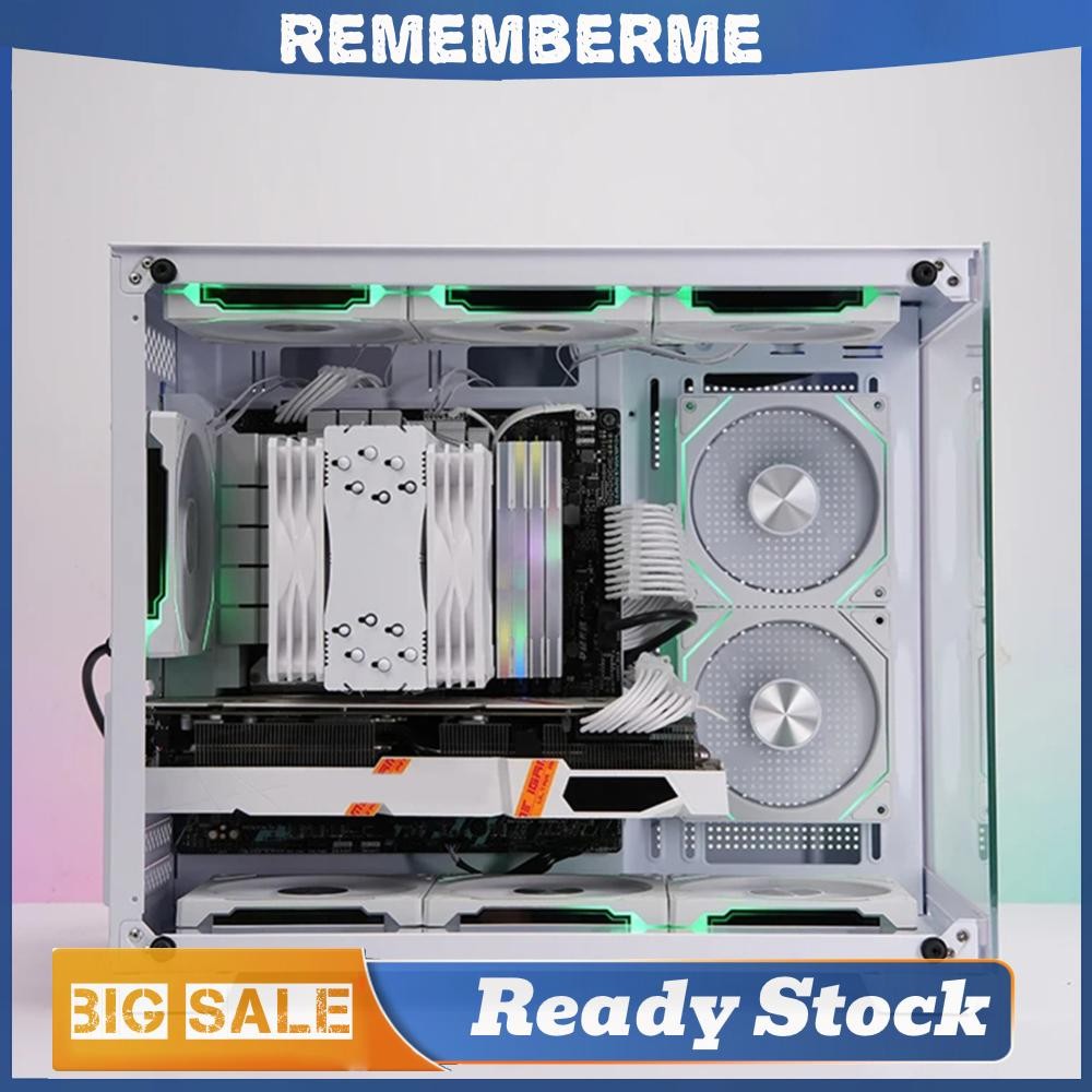 พัดลมเคส PC 120 มม. Infinite Mirror Effect 5V 3Pin ARGB 4Pin PWM Case Cooler Fan