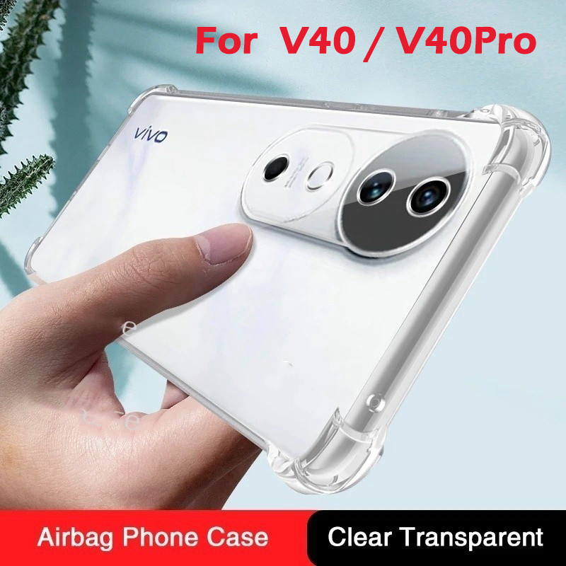 🔥เคสใส🔥ใช้สำหรับ Vivo V40 Pro Case วีโว่ V40 V40Pro พร้อมส่ง กันกระแทก