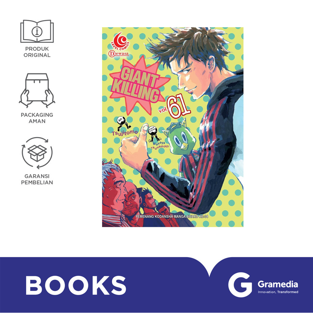 Gramedia Surabaya - LC: Giant Killing 61