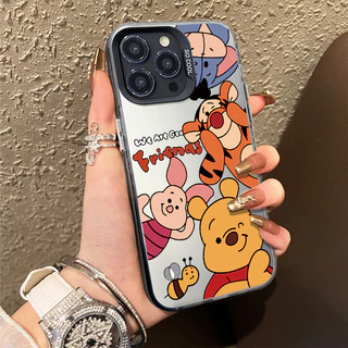 เคสแข็งหรูหรา วินนี่เดอะพูห์ เคสซัมซุงA05s A15 A23 A52 A51 A23 A24 A12 A03 A14 A30 A32 A33 A34 A10s A54 A53 เคสSamsung