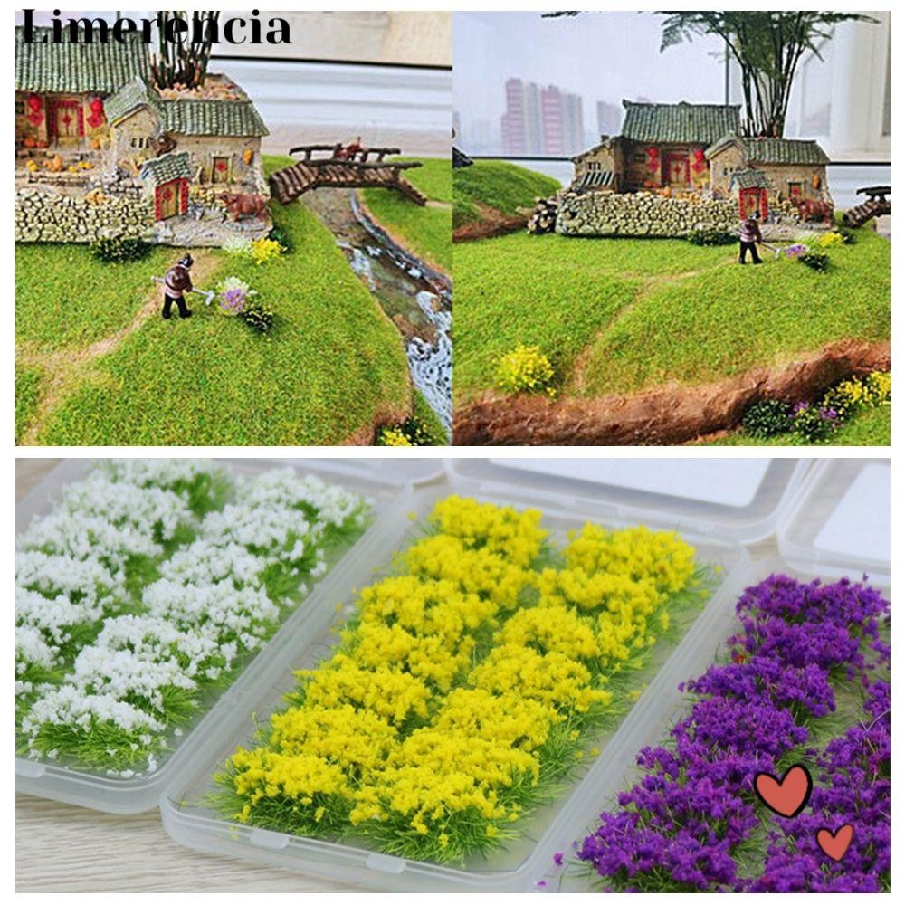 Limerencia 14PCS ดอกไม้ Cluster คู่มือวัสดุกลางแจ้งวัสดุ Micro ภูมิทัศน์โต๊ะทราย