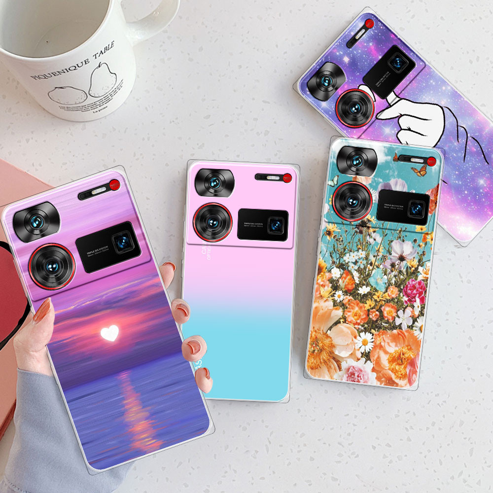 สําหรับ ZTE Nubia Z60 Ultra สําหรับ Nubia Z60 Ultra Clear กันกระแทกเคสโทรศัพท์สําหรับ ZTE Nubia Z60U