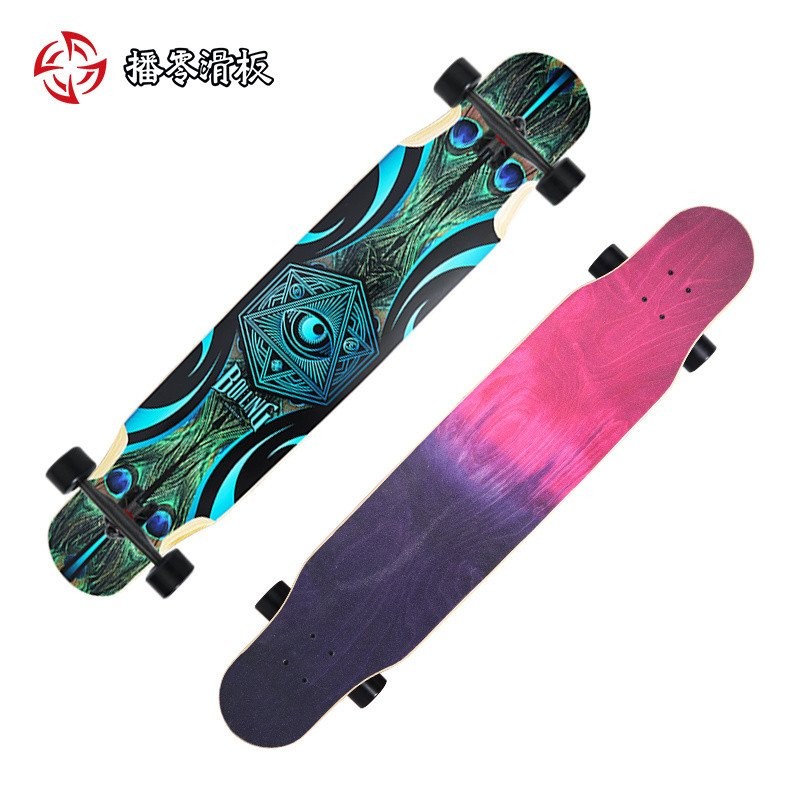 Boiling Boiling Boiling Zero Skateboard Longboard สำหรับผู้เริ่มต้น Girls Almighty Board Dance Board