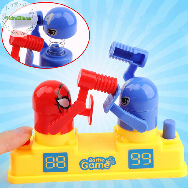 Hdmeliana 12 ซม.ตลกปฏิบัติ Joke เด็กต่อสู้ Battle Antistress ของเล่น Prank ของเล่นเด็ก TH