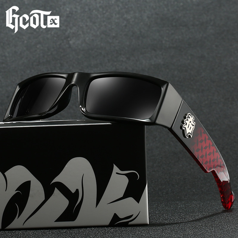 Gcotx Y2K West Coast แว่นกันแดดโพลาไรซ์ผู้ชายดีไซน์แบรนด์