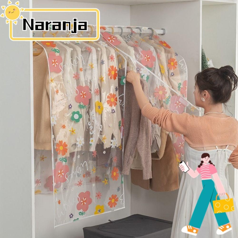 นราเนีย ผ้าคลุมกันฝุ่นเสื้อผ้า,กันน้ําความจุขนาดใหญ่ที่เก็บชุดปกป้อง,ที่มีคุณภาพสูงข้นกันฝุ่นเสื้อผ้าแขวนออแกไนเซอร์ครอบคลุม