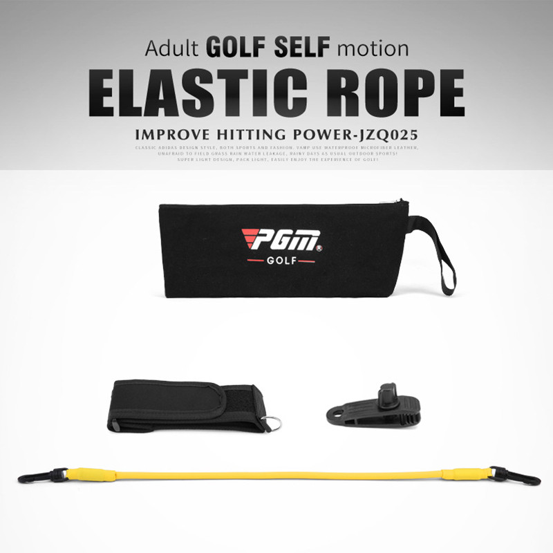 Pgm Golf Swing Tension Belt Band Golf Swing Trainer Strength Trainer อุปกรณ์การกระทํา Golf Club Correction อุปกรณ์ที่แข็งแกร่ง JZQ025