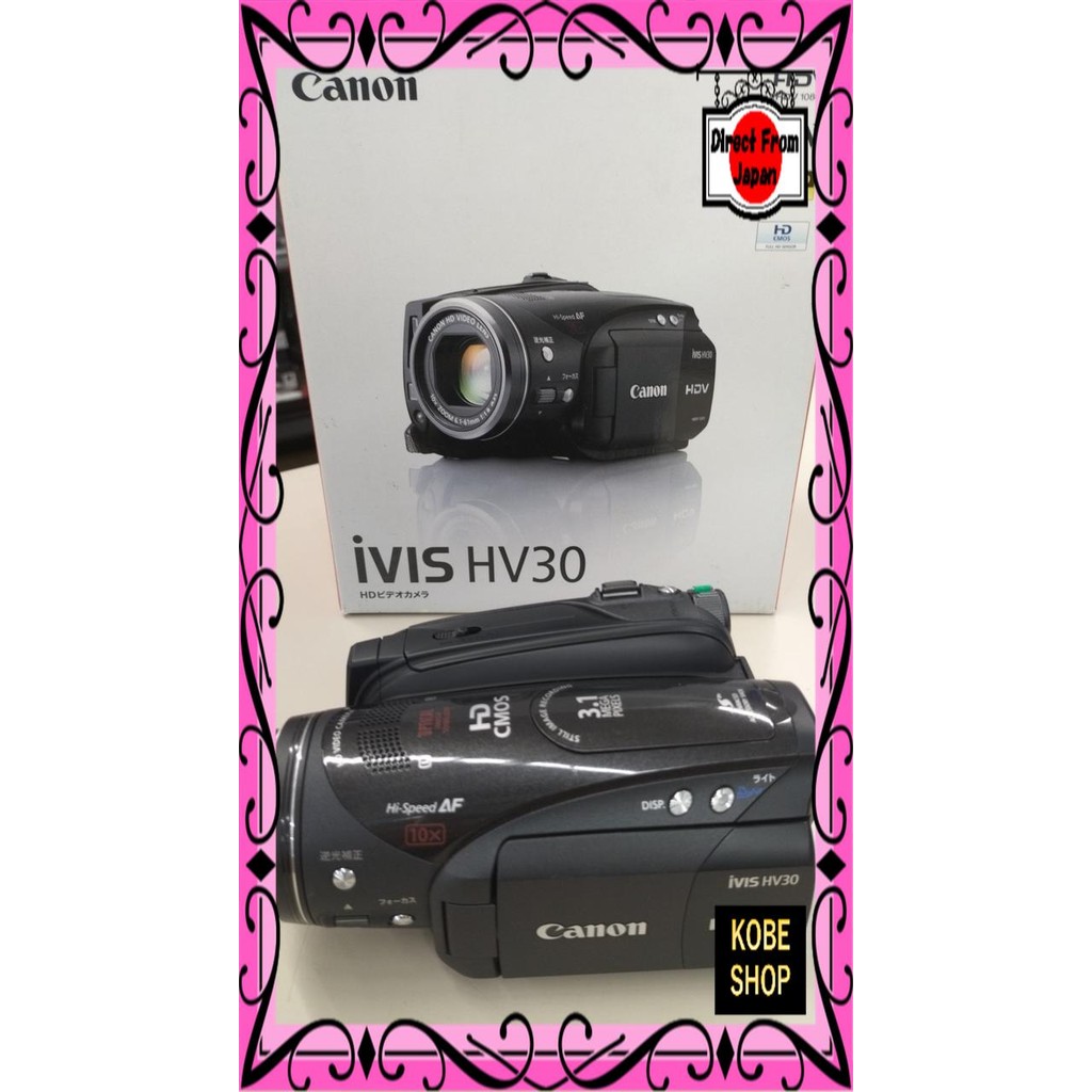 【ส่งตรงจากญี่ปุ่น】 กล้องวีดีโอ CANON HV30 【สินค้ามือสอง】