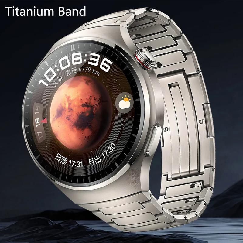 Original No Gaps Luxury Titanium Alloy Strap For Huawei Watch 4 Pro Metal Bracelet For Huawei Watch 