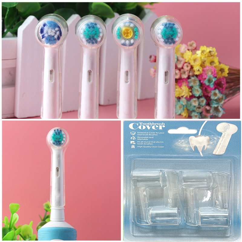 ฝาครอบป้องกันแปรงสีฟันไฟฟ้าใช้ได้กับหมวกป้องกันหัวแปรงแปรงสีฟันไฟฟ้า ทางปาก-ข หมวกกันฝุ่น