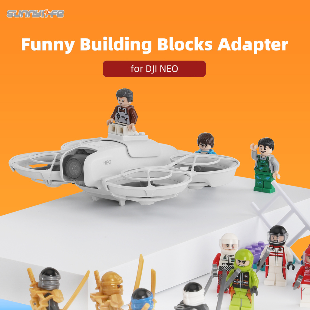 สําหรับ DJI NEO Building Blocks ของเล่นชิ้นส่วนขยายสนุกประกอบของเล่นตามการถ่ายภาพอุปกรณ์เสริมโดรน