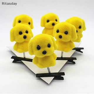 Ritasday น่ารักเป็ดน้อยสีเหลือง Hairpin หัวใจ Windmill Star Chick สุนัข Barrettes สําหรับของขวัญเด็กตลกเทศกาลของขวัญใหม่