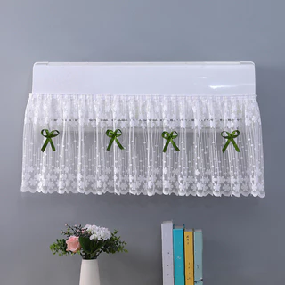 1ชิ้นฝุ่นลูกไม้เครื่องปรับอากาศปกครัวเรือนตกแต่ง