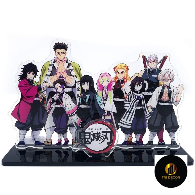 Standee Model Demon Slayer Rengoku Pillars Uzui Muichirou Shinobu Mitsuri Obanai Sanemi Gyoumei