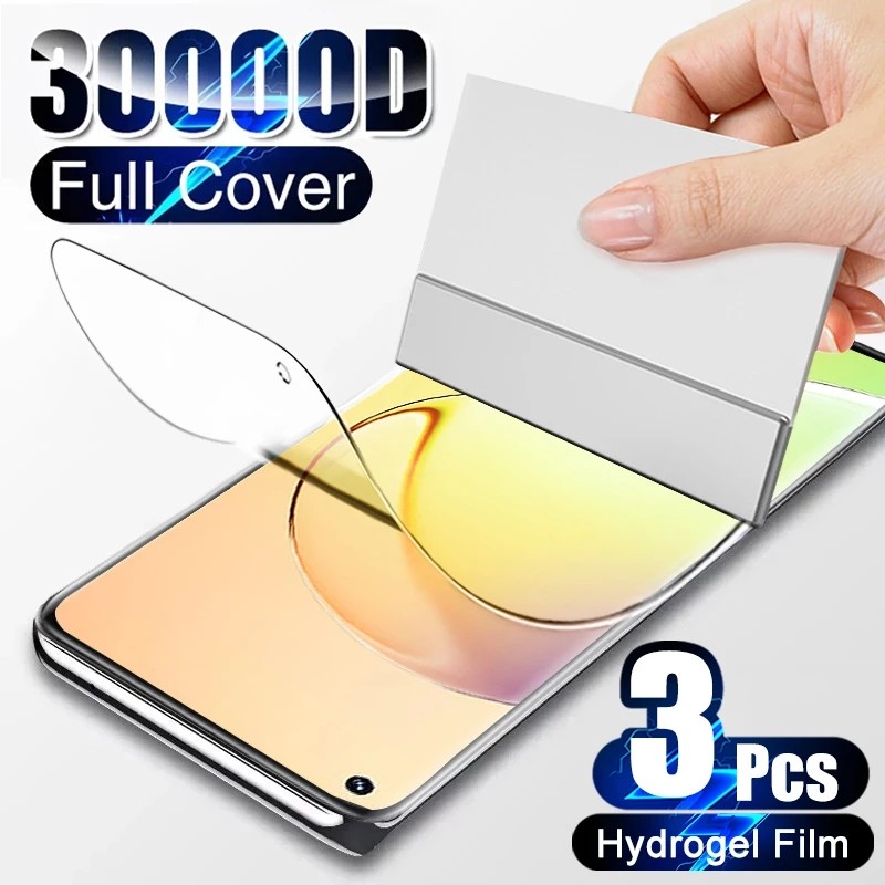 สําหรับrealme X3 SuperZoom XT 730G X50m X U1 3000D HD Clear Soft Hydrogelฟิล์มสําหรับRealme X50 X9 X