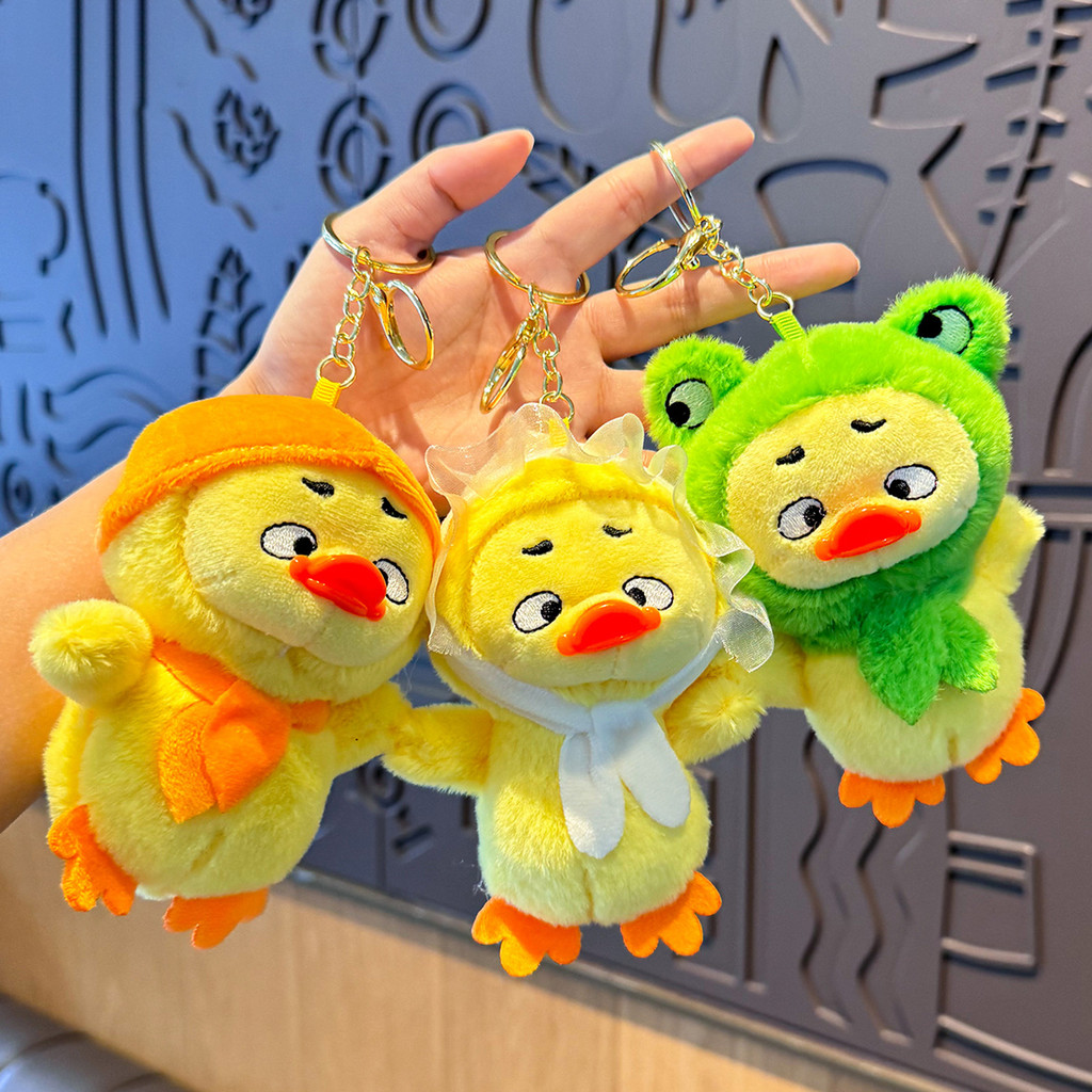 การ์ตูนตุ๊กตาตุ๊กตาพวงกุญแจสมจริงที่ละเอียดอ่อนตุ๊กตาพวงกุญแจ