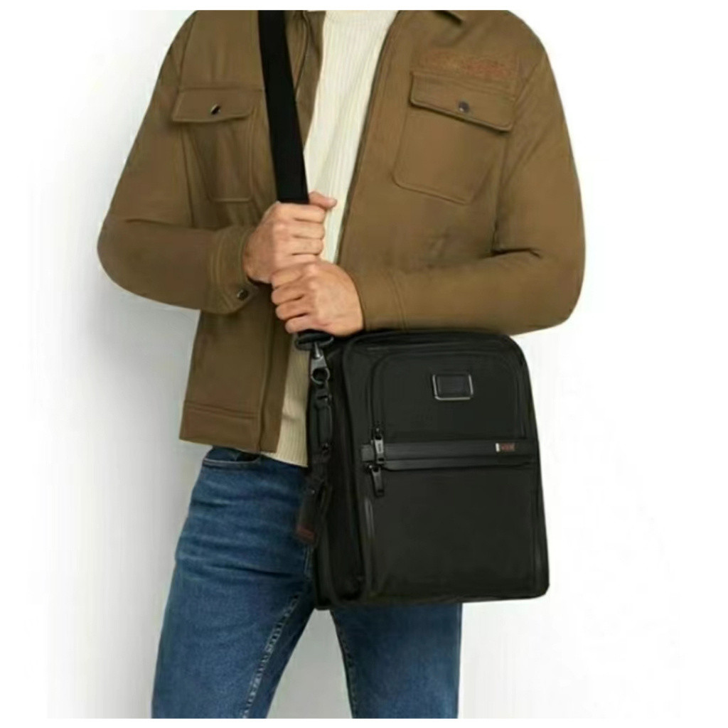 Tumi TUMI Ballistic Nylon Mens Business Casual Crossbody Crossbody Bag Briefcase