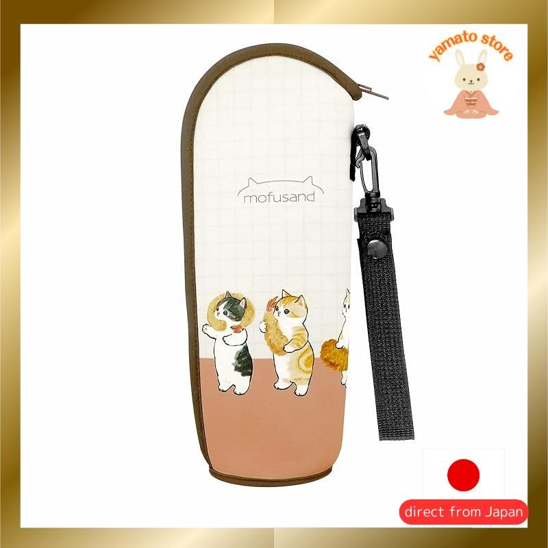 Mofusand Soft Bottle Case - Cat Parfait/All-Over Print 53-3008