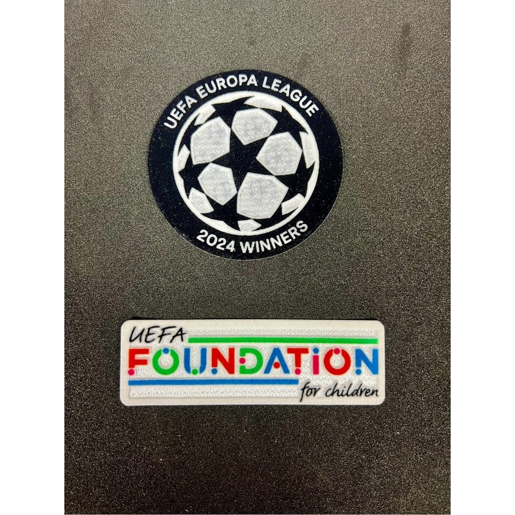 OFFICIAL UEFA Europa League 2024 Winner + Foundation Patch (Atlanta FC)