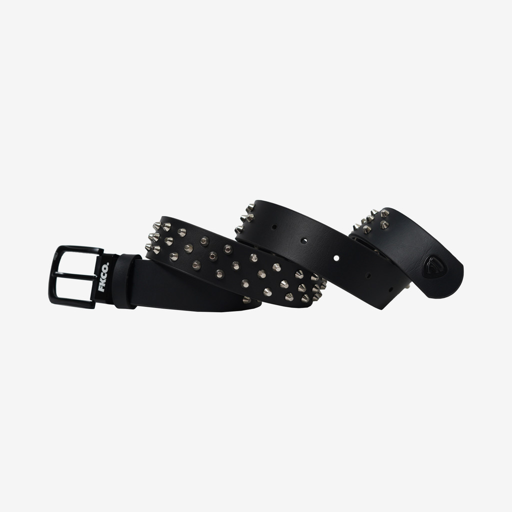 FRIDAY KILLER BLACK PUNK STUD BELT | ชาวเกาะ