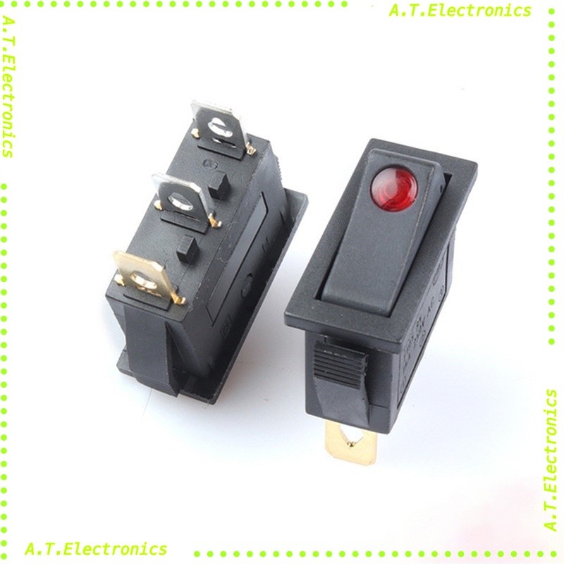 ถูกสุด! KCD3 Rocker Switch 3pin ON/OFF ไฟฟ้าหม้อหุงข้าวไฟฟ้าความร้อนปุ่มสวิทช์กระทะ3500W Multi-Function ไฟฟ้าหม้อหุงข้าว