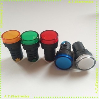 ￼Lamp หลอดไฟโชว์ AD16-22D/S หลอดแลมป์ LED ขนาด 22มิล มี 5สี 12V 24V 220Vราคา17พร้อมส่งในไทย