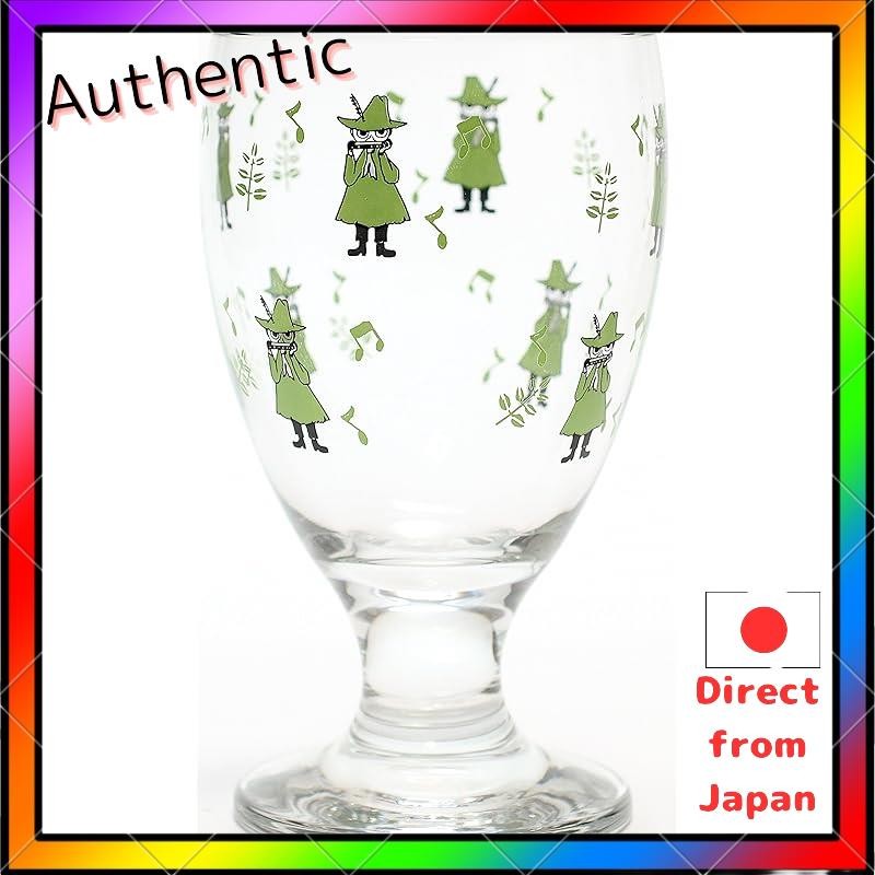 Moomin Juice Glass Simple Snufkin Clear