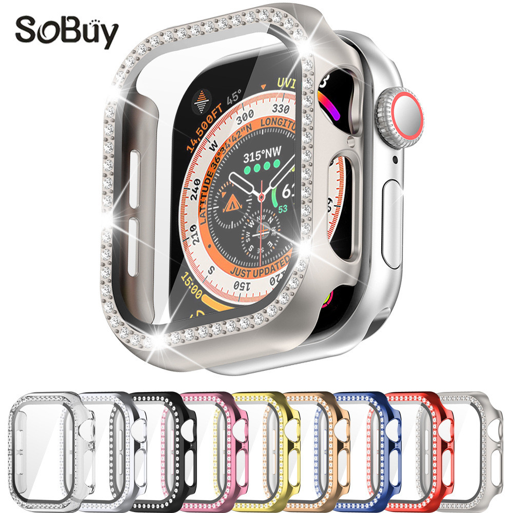 เหมาะสําหรับ Apple Watch 10th Representative Case Apple Watch Diamond-studded Protective Case All-in