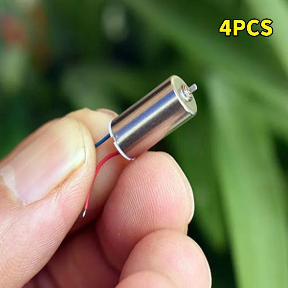 4PCS Mini 714 มอเตอร์ Coreless NdFeB Strong Magnetic 0714 DC5V 6V 9V 12V 22000RPM-54000RPM สําหรับปร