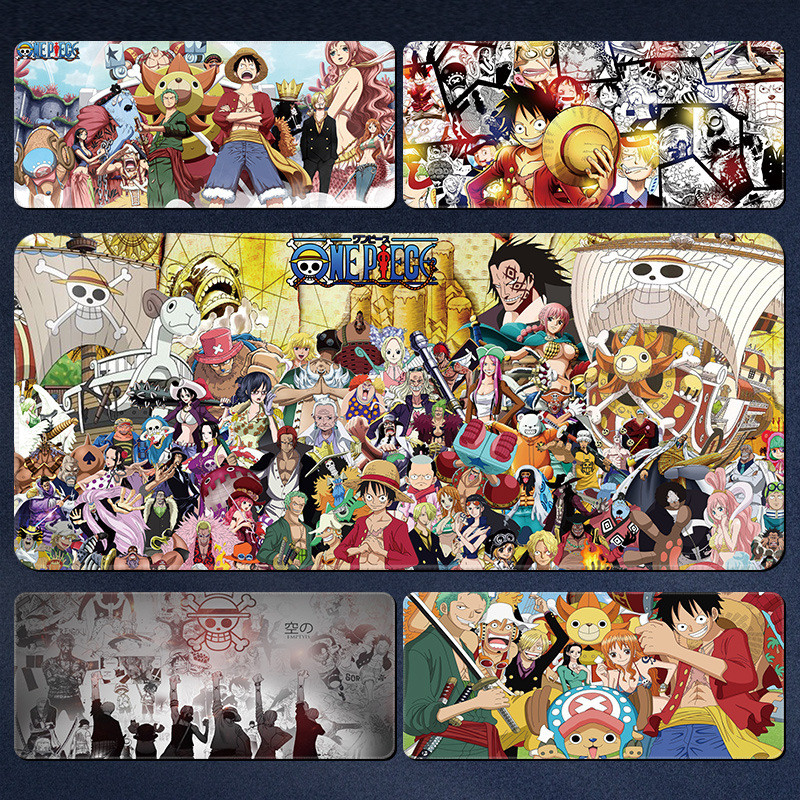 แผ่นรองเมาส์ One Piece ขนาดใหญ่อะนิเมะ Luffy Sauron Empress Ace ยาวหนา Seaming คอมพิวเตอร์เดสก์ท็อป Pad การ์ตูนแผ่นรองเมาส์โต๊ะศึกษาโต๊ะ Beautification โต๊ะ Pad ชายหญิงน่ารักเดสก์ท็อป Pad ราคาถูก Shopee Lazada