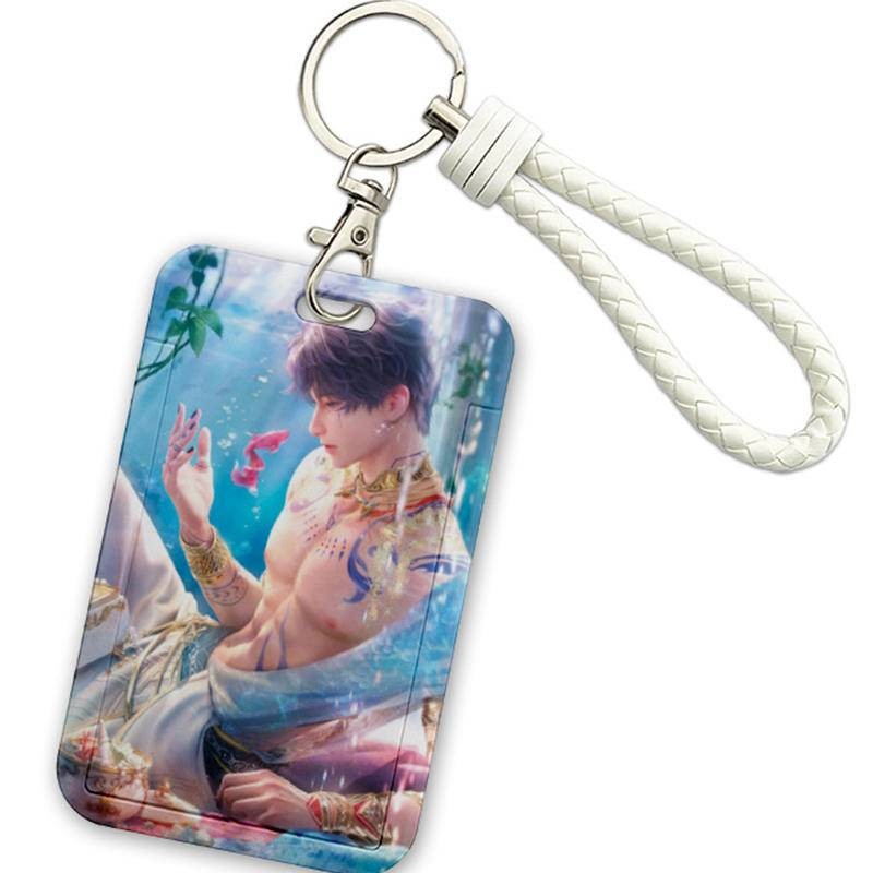 11 สไตล์เกม Love และ Deepspace ID Card Holders ธุรกิจผู้ถือบัตรเครดิตพลาสติกกรณีเด็กของขวัญ Xavier Zayne Rafayel ralayo Sylus Qin Che Shen Xinghui Qi Yu