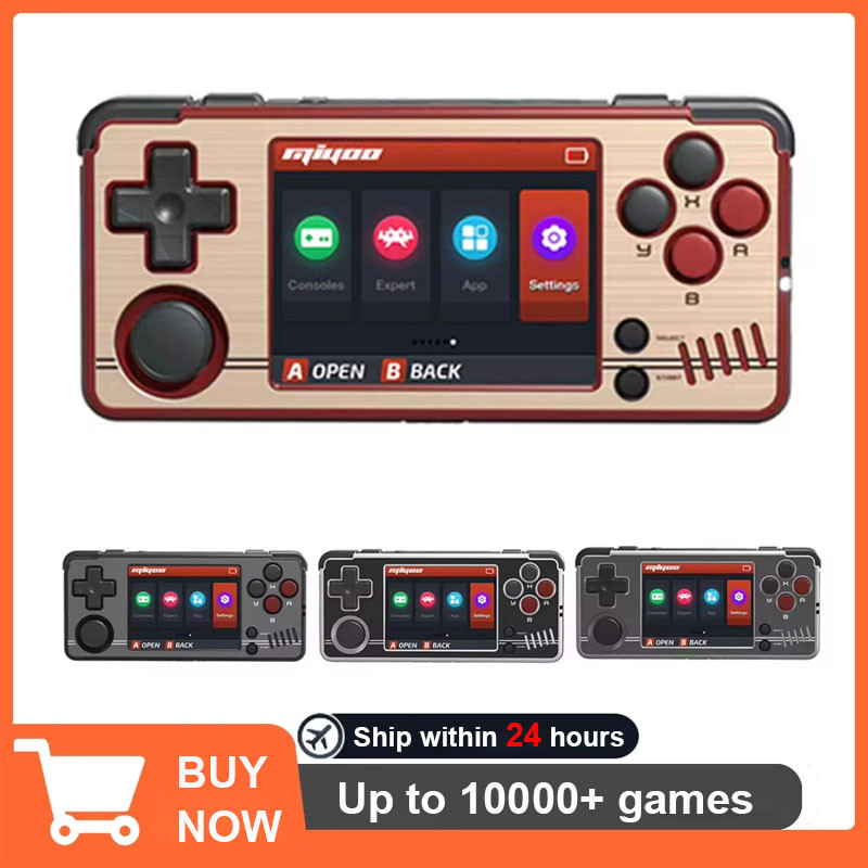 Miyoo A30 แบบพกพา Retro คอนโซลเกมมือถือ 2.8 IPS HD หน้าจอ 2600mAh เปิดแหล่ง Linux ระบบมินิเครื่องเล่นเกมเด็กของขวัญ